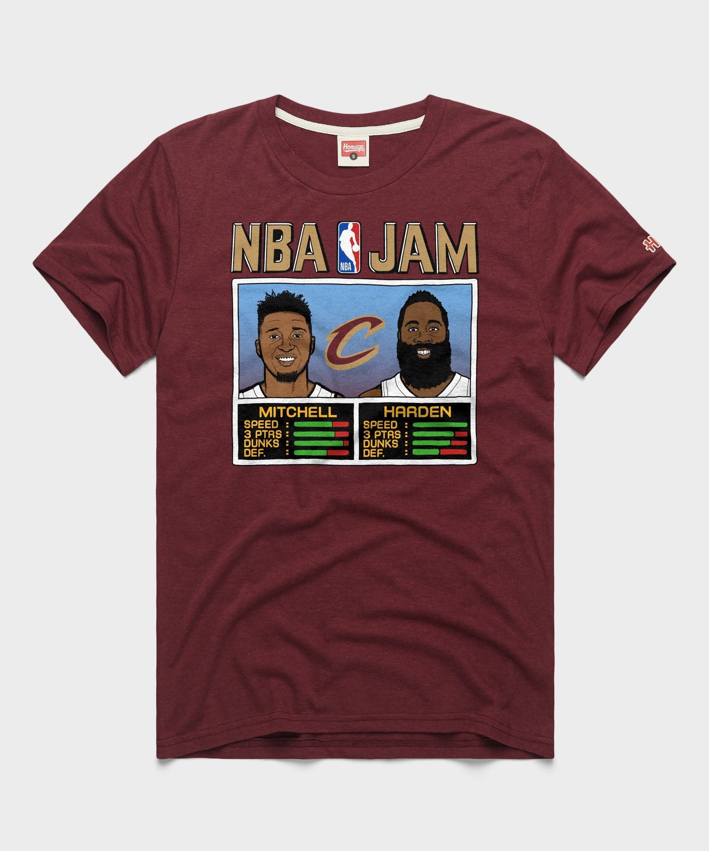NBA Jam Cavs Mitchell And Harden