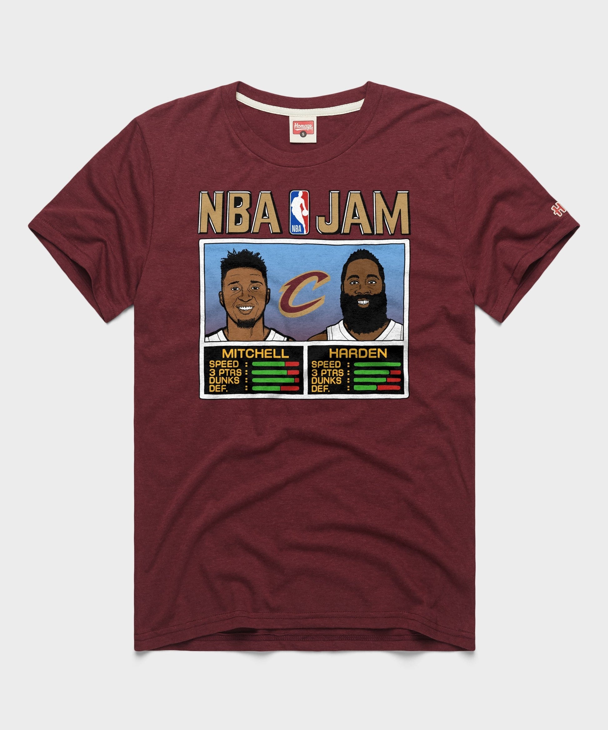 NBA Jam Cavs Mitchell And Harden