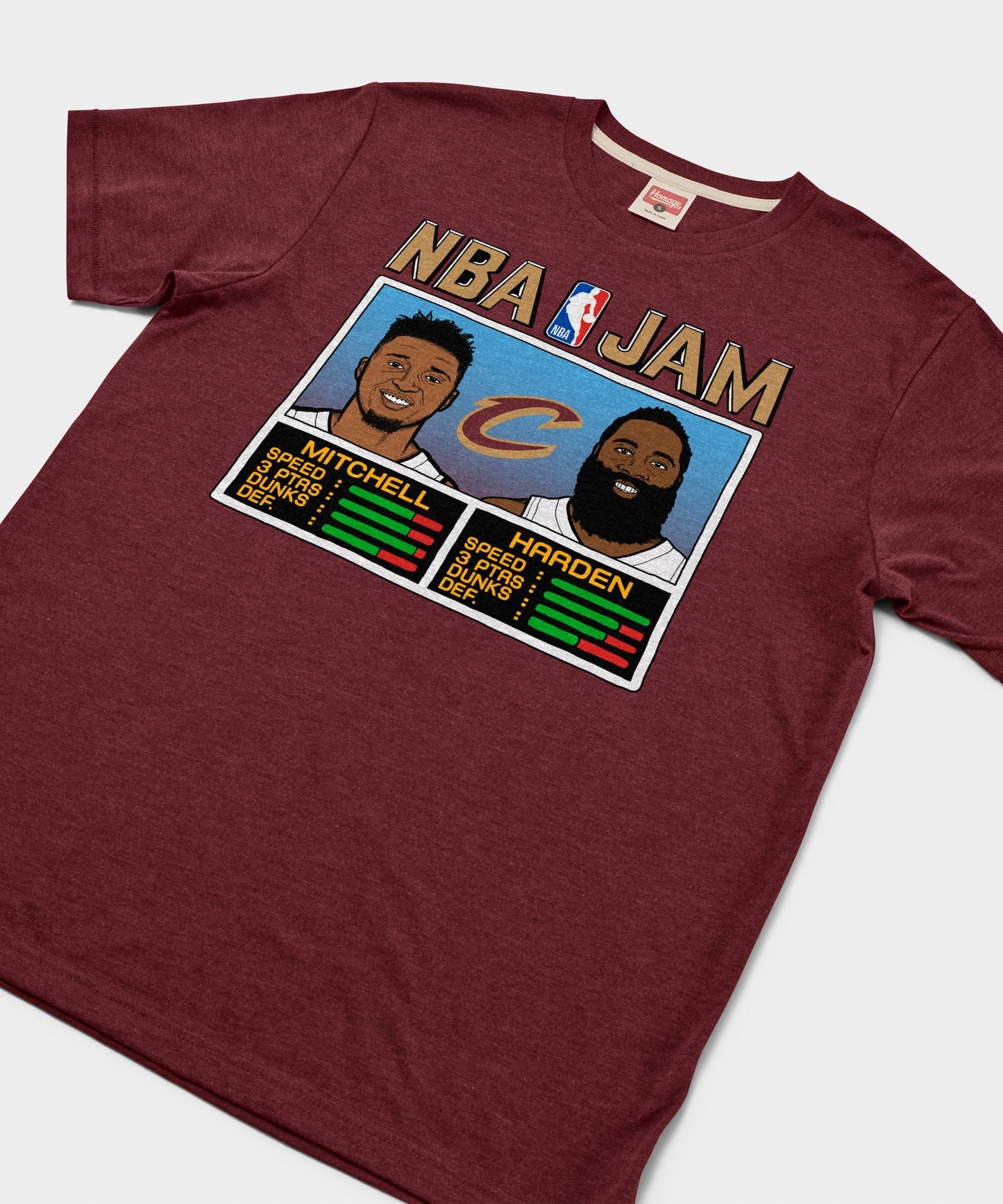 NBA Jam Cavs Mitchell And Harden