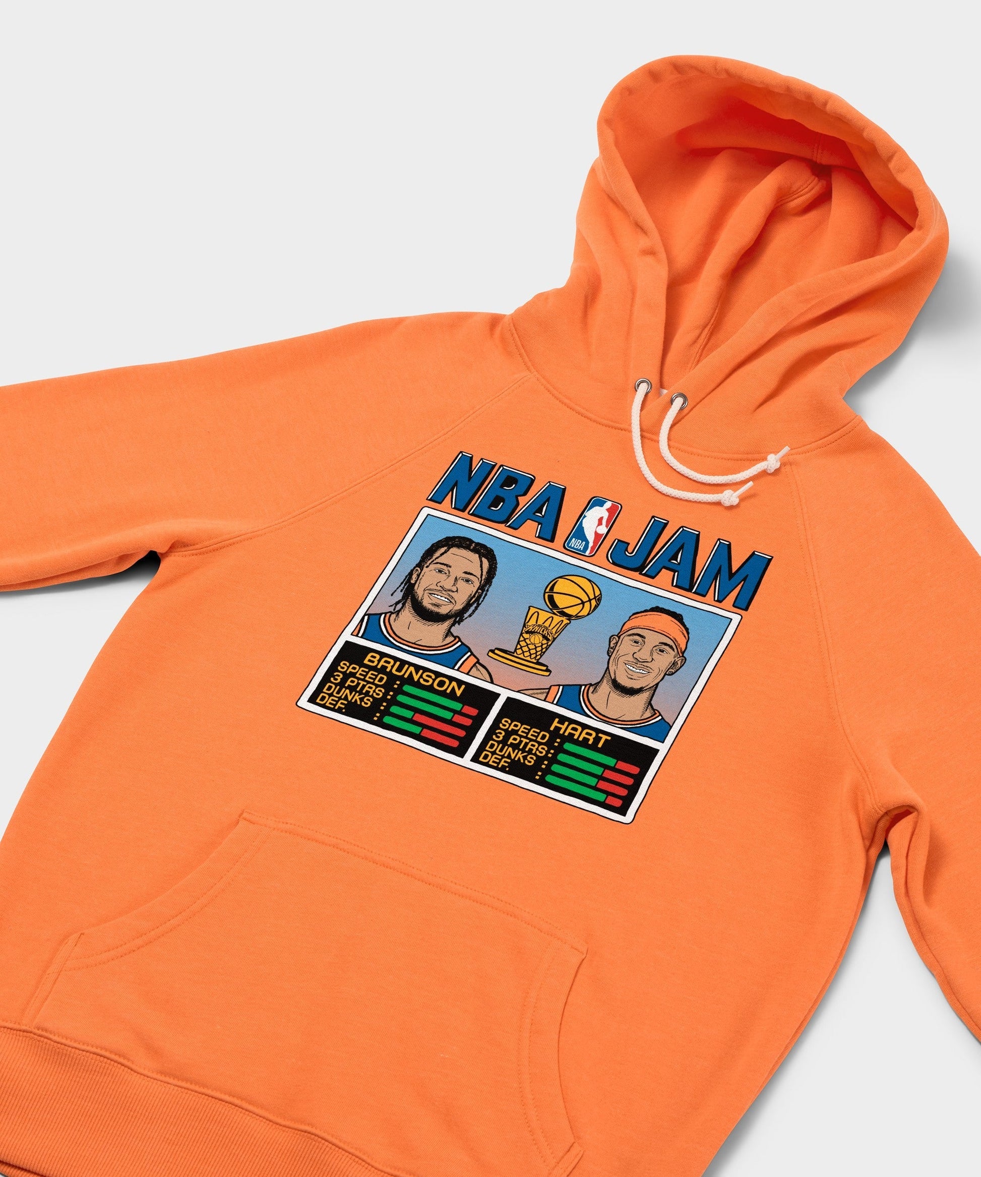NBA Jam Knicks 2026 Champs Brunson And Hart Hoodie