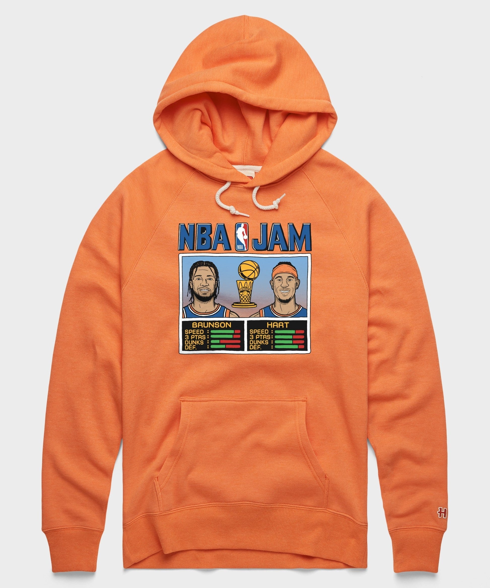 NBA Jam Knicks 2026 Champs Brunson And Hart Hoodie