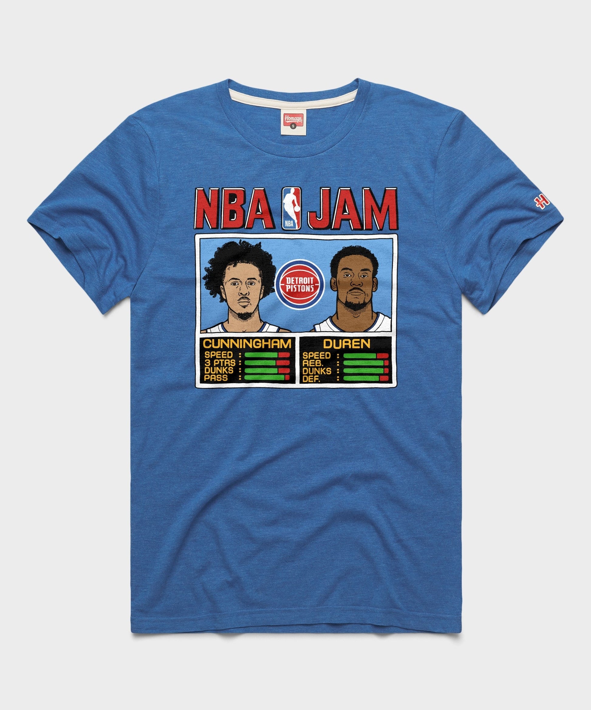 NBA Jam Pistons Cunningham And Duren