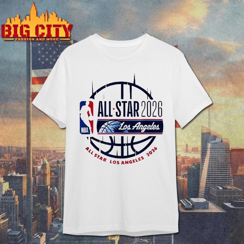 NBA Official All-Star Drip All Star Los Angeles 2026 Shirt