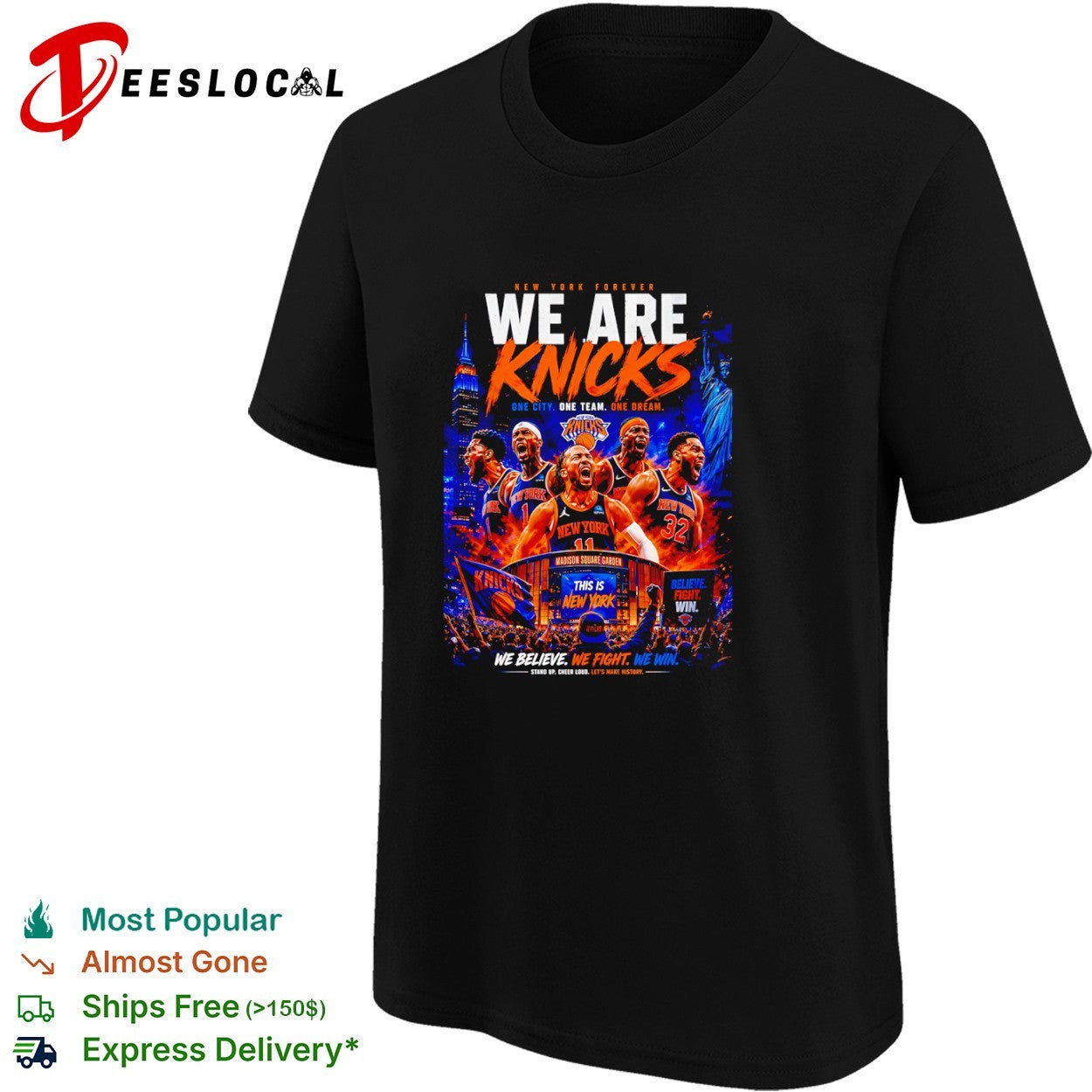 NBA We Are Knicks team this is New York shirt