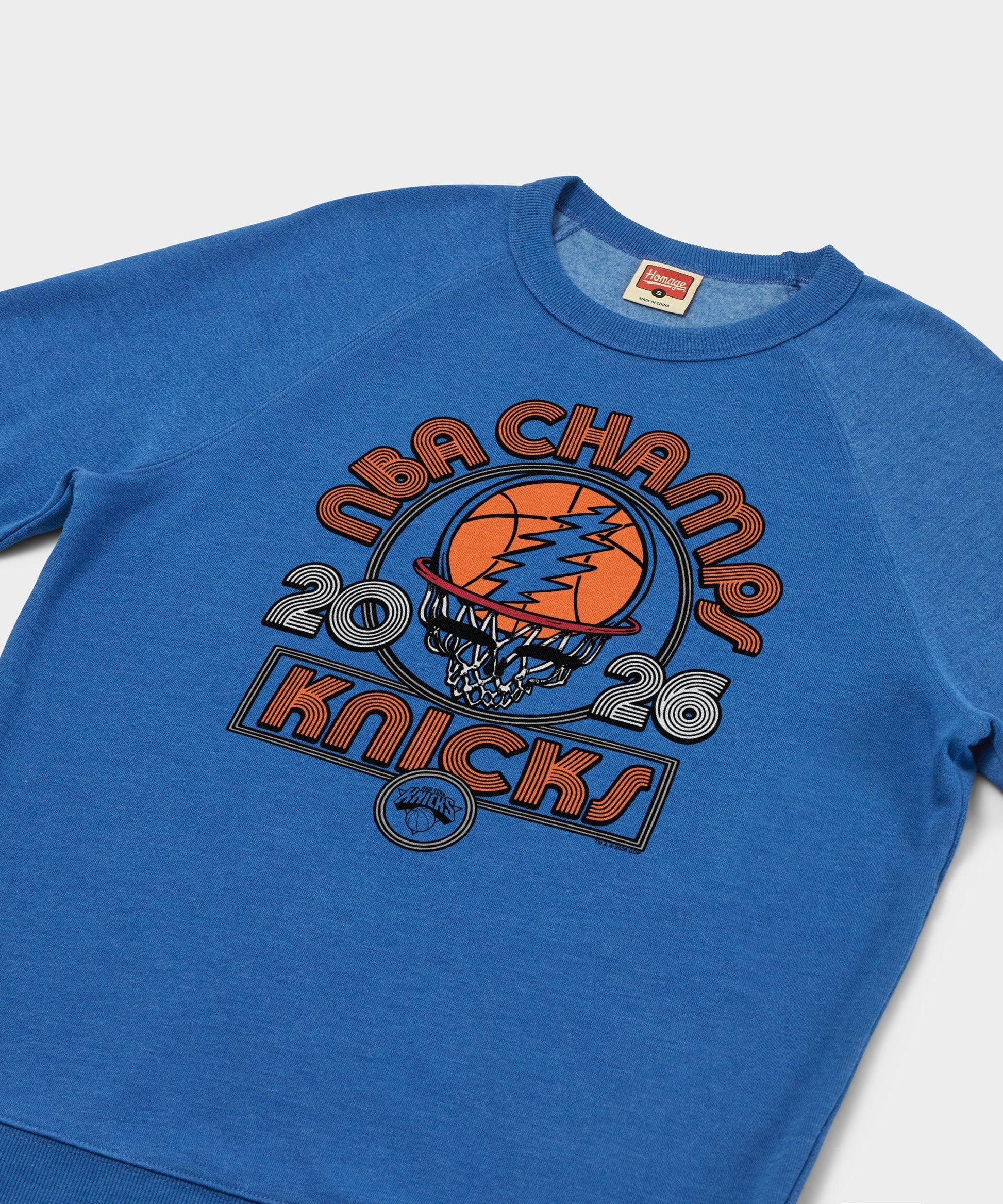 NBA x Grateful Dead 2026 Champs Knicks Crewneck
