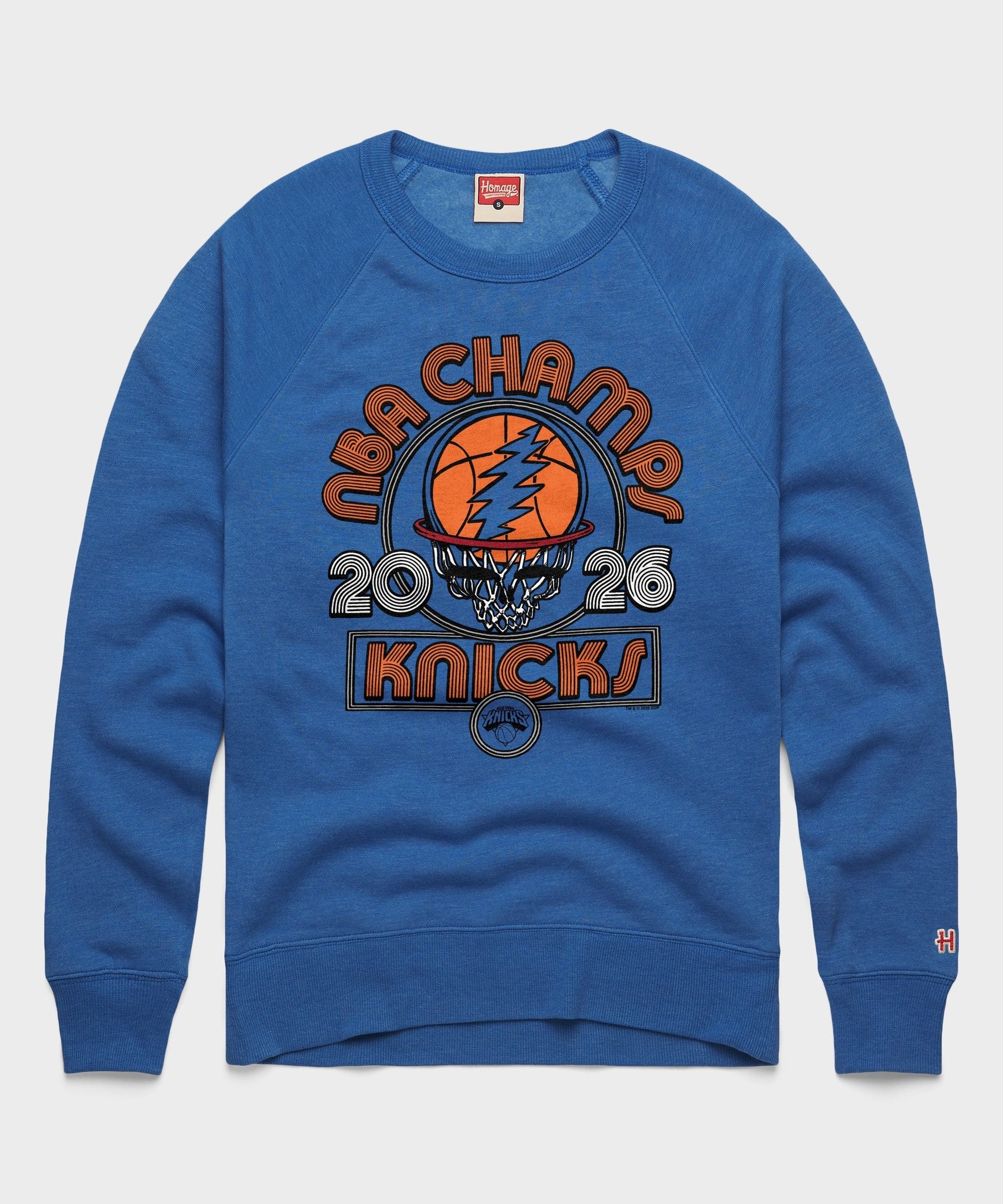 NBA x Grateful Dead 2026 Champs Knicks Crewneck