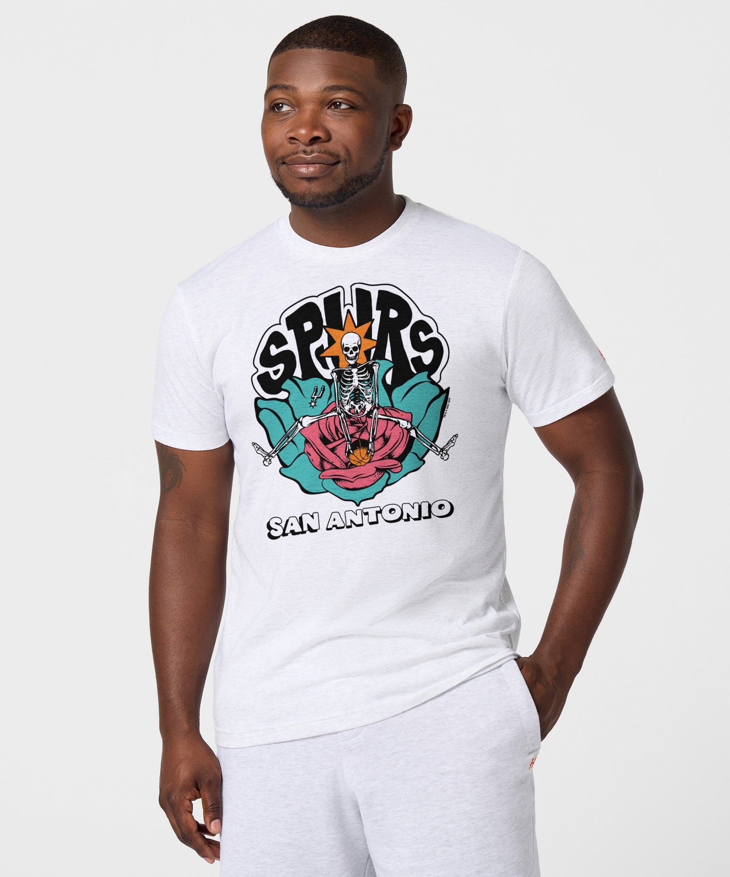 NBA x Grateful Dead x Spurs Skeleton