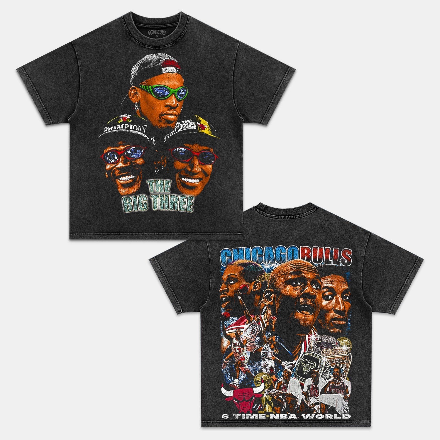 NBA WORLD TEE - clothing by TeeHivey.com (Image 4)