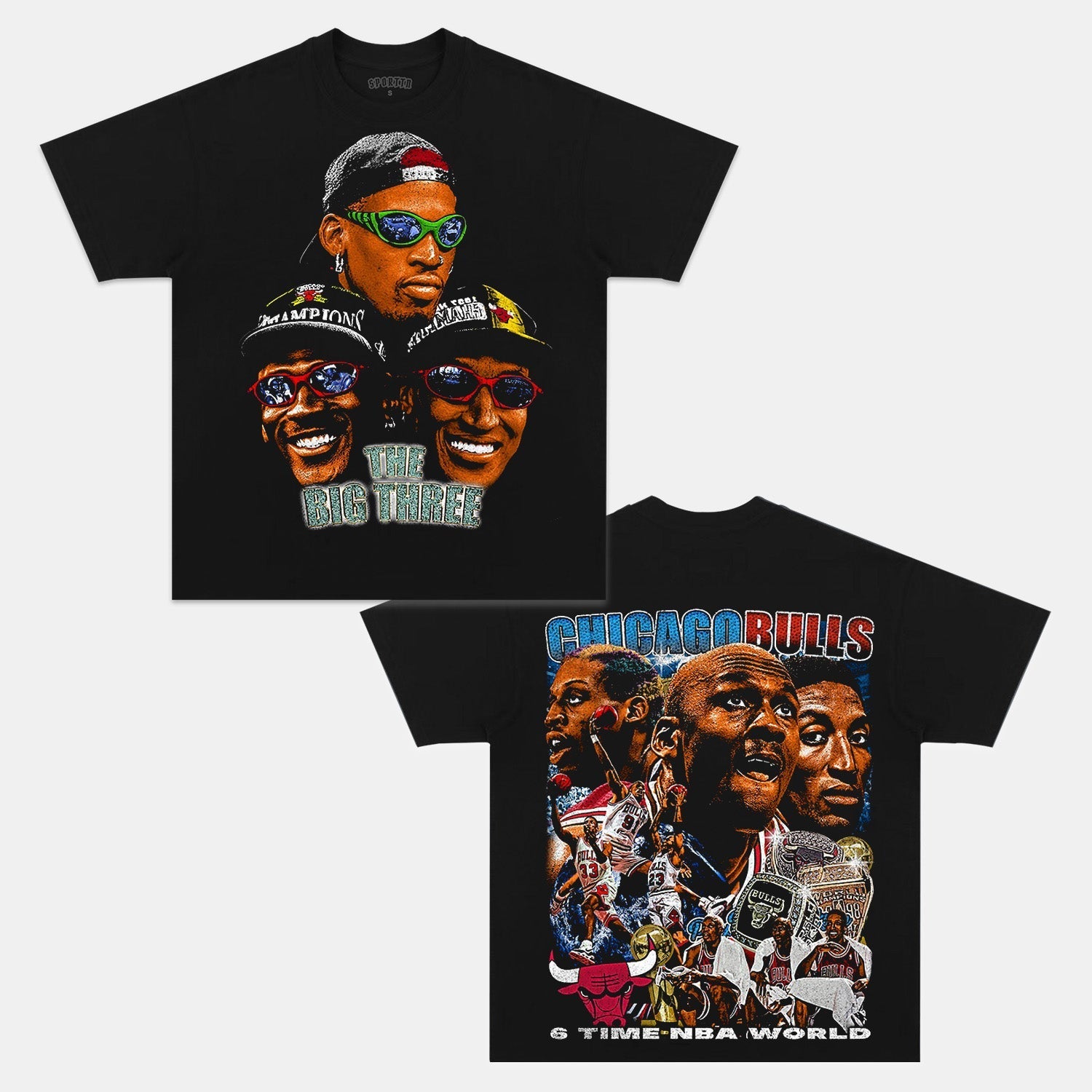 NBA WORLD TEE - clothing by TeeHivey.com (Image 3)
