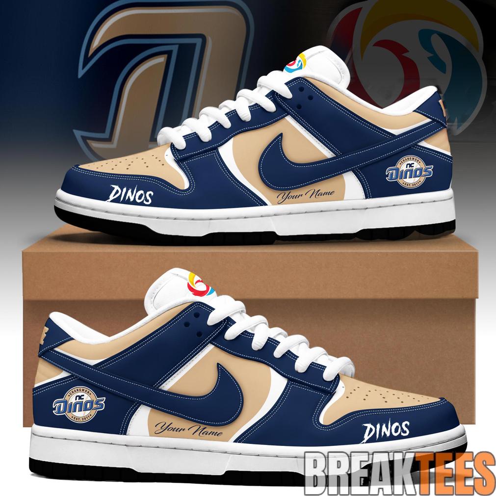 NC Dinos Custom Dunk Low Sneakers