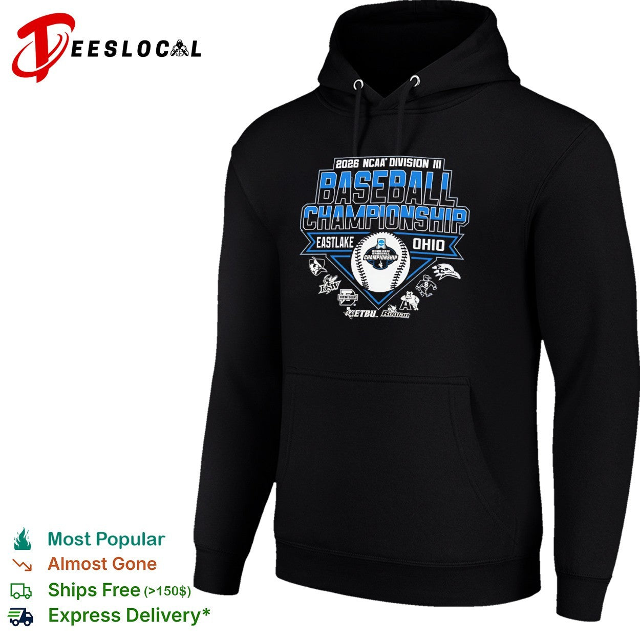 NCAA Division III baseball Championship Eastlake Ohio 2026 shirt