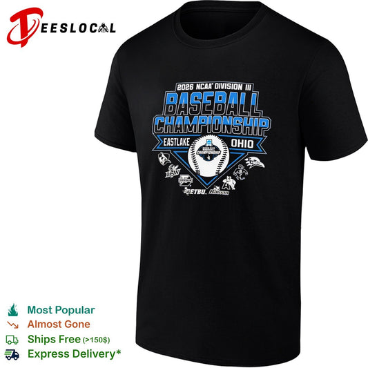 NCAA Division III baseball Championship Eastlake Ohio 2026 shirt