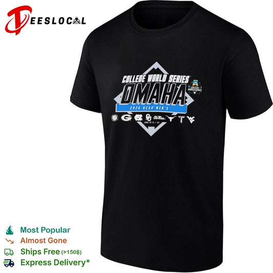 NCAA Men’s College World Series MCWS Omaha 2026 shirt