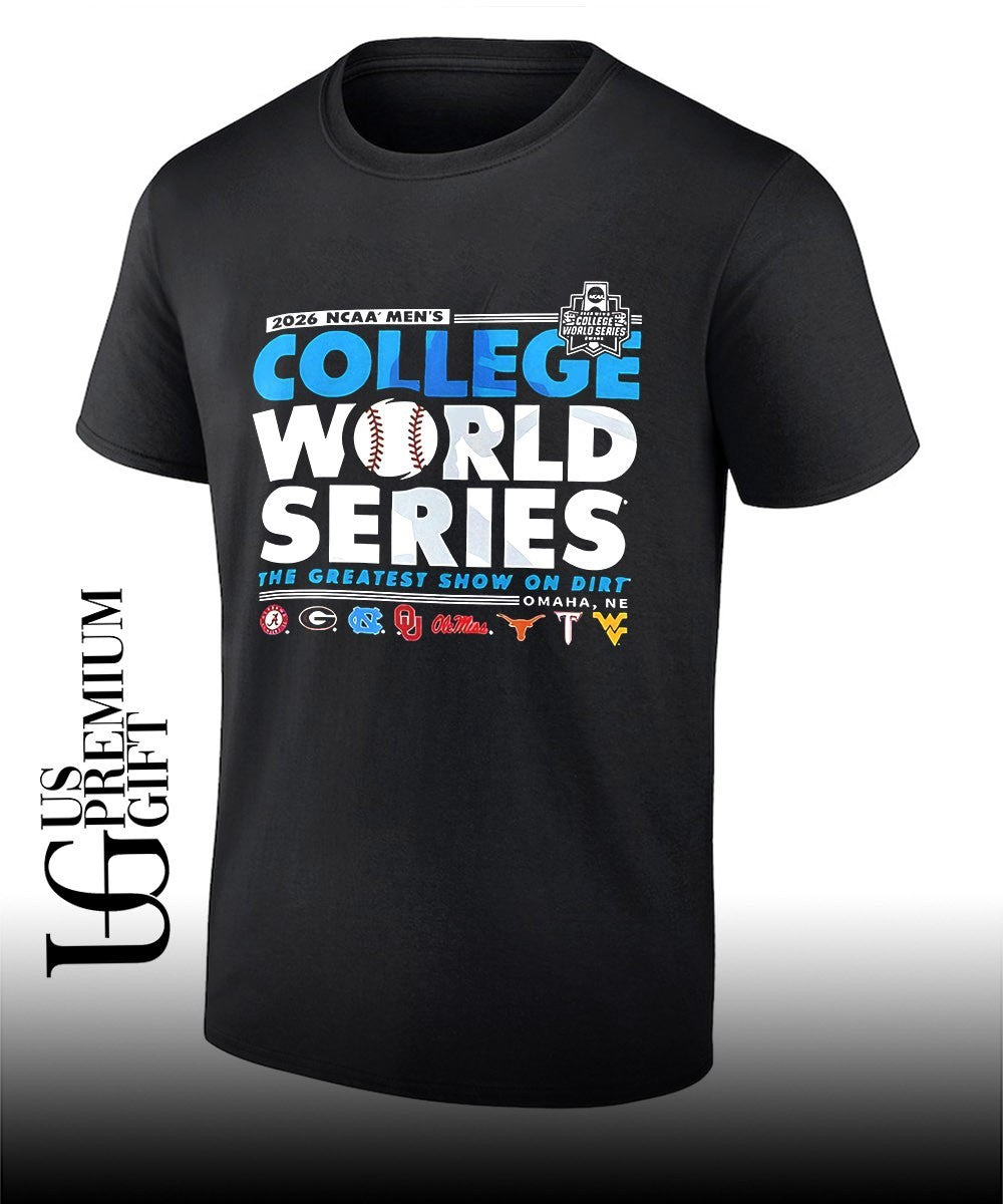 NCAA Men’s College World Series the greatest show on dirt Omaha NE 2026 shirt