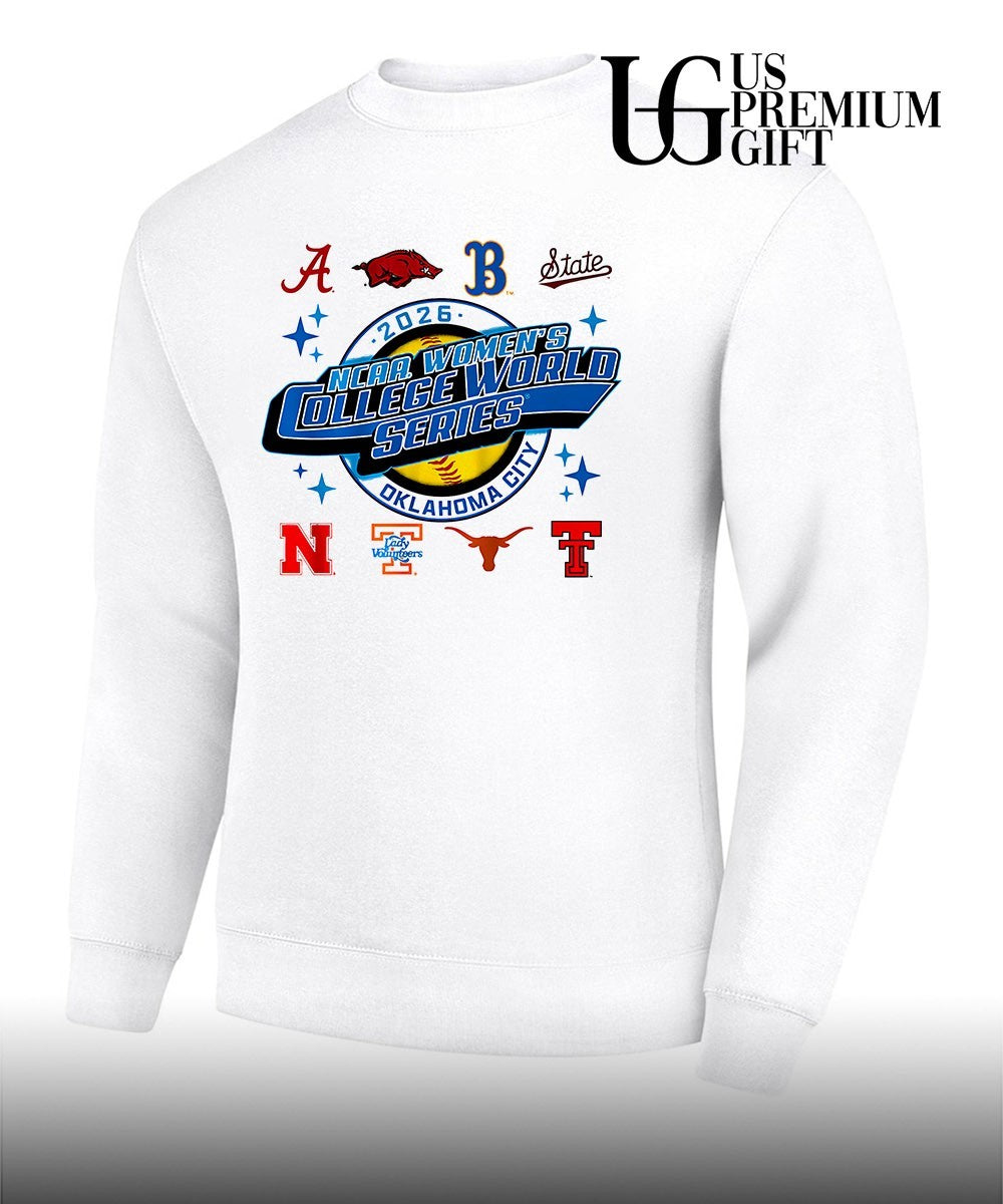 NCAA Women’s College World Series 2026 logo shirt