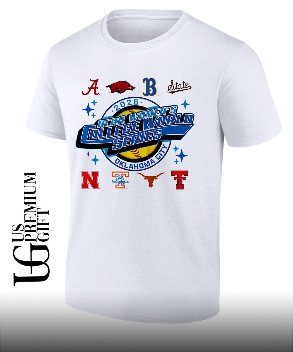 NCAA Women’s College World Series 2026 logo shirt