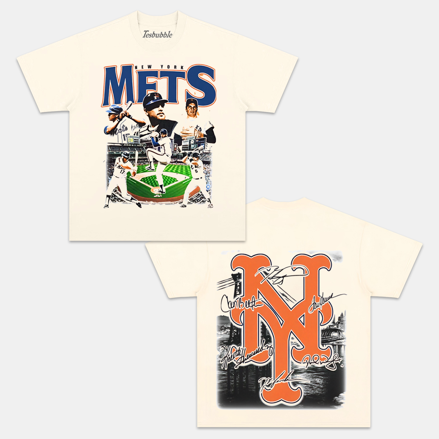NEW YORK METS TEE - clothing by TeeHivey.com (Image 4)