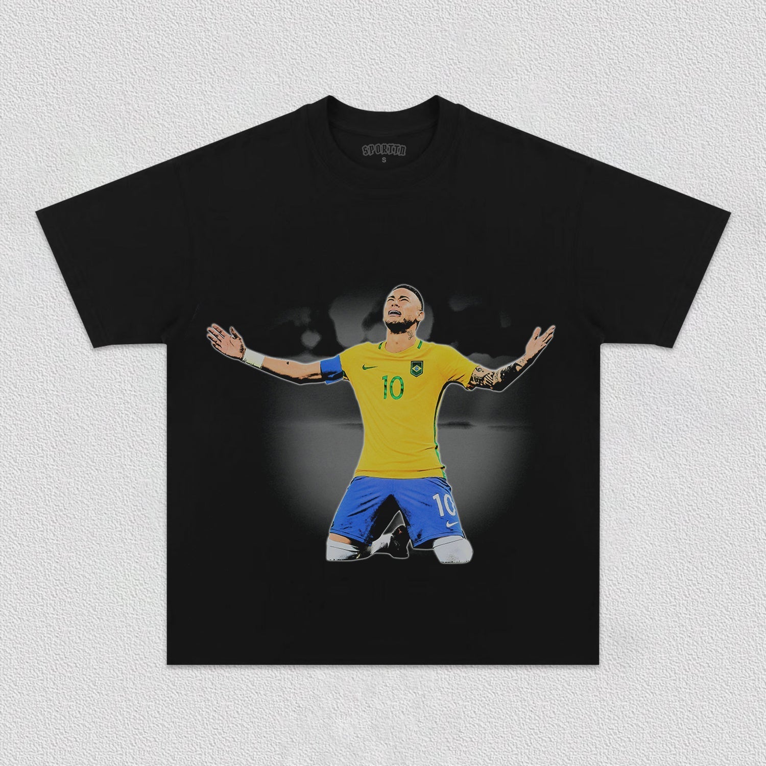 NEYMAR RIO 2016 TEE Style001 - clothing by TeeHivey.com (Image 1)