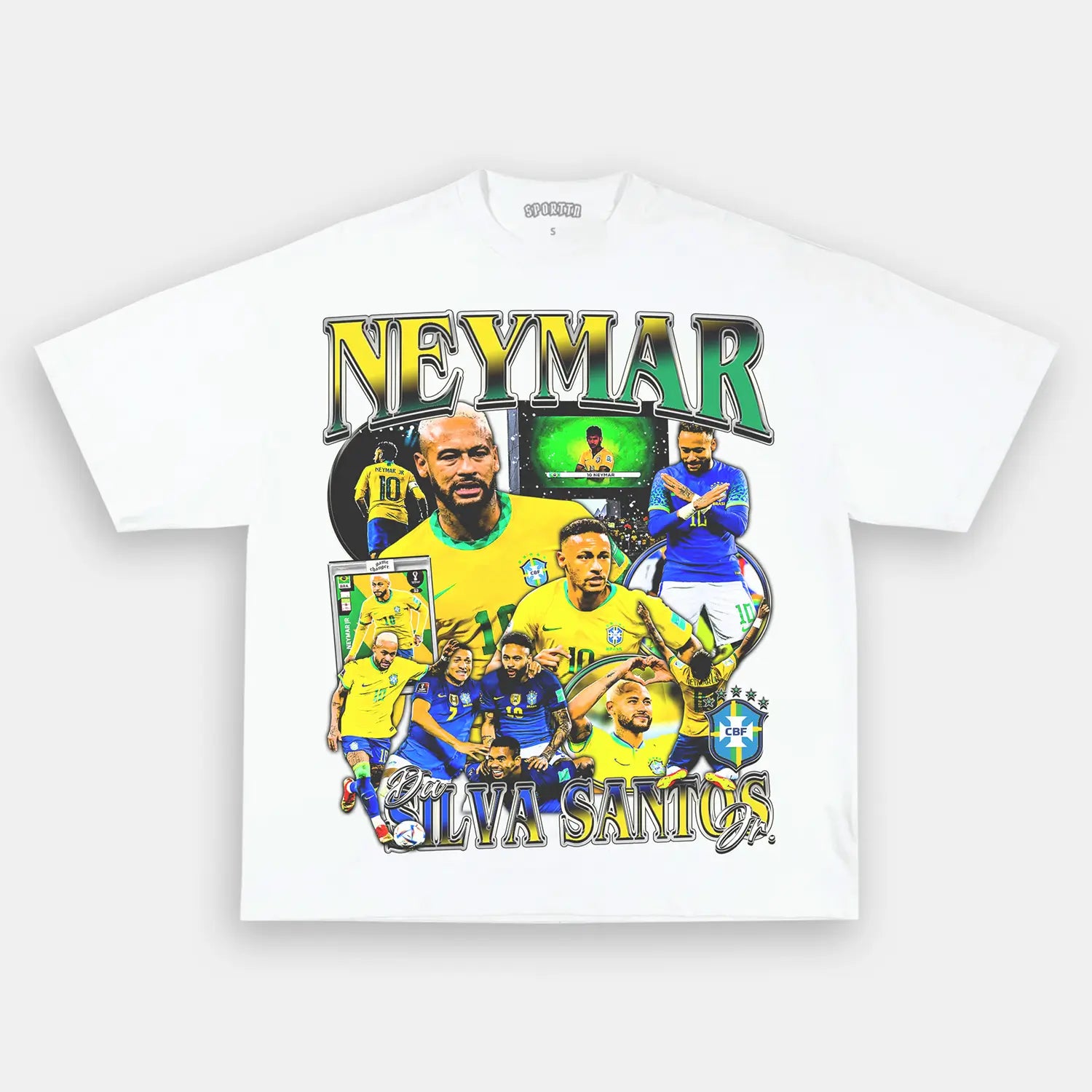 NEYMAR TEE Style005 - clothing by TeeHivey.com (Image 2)