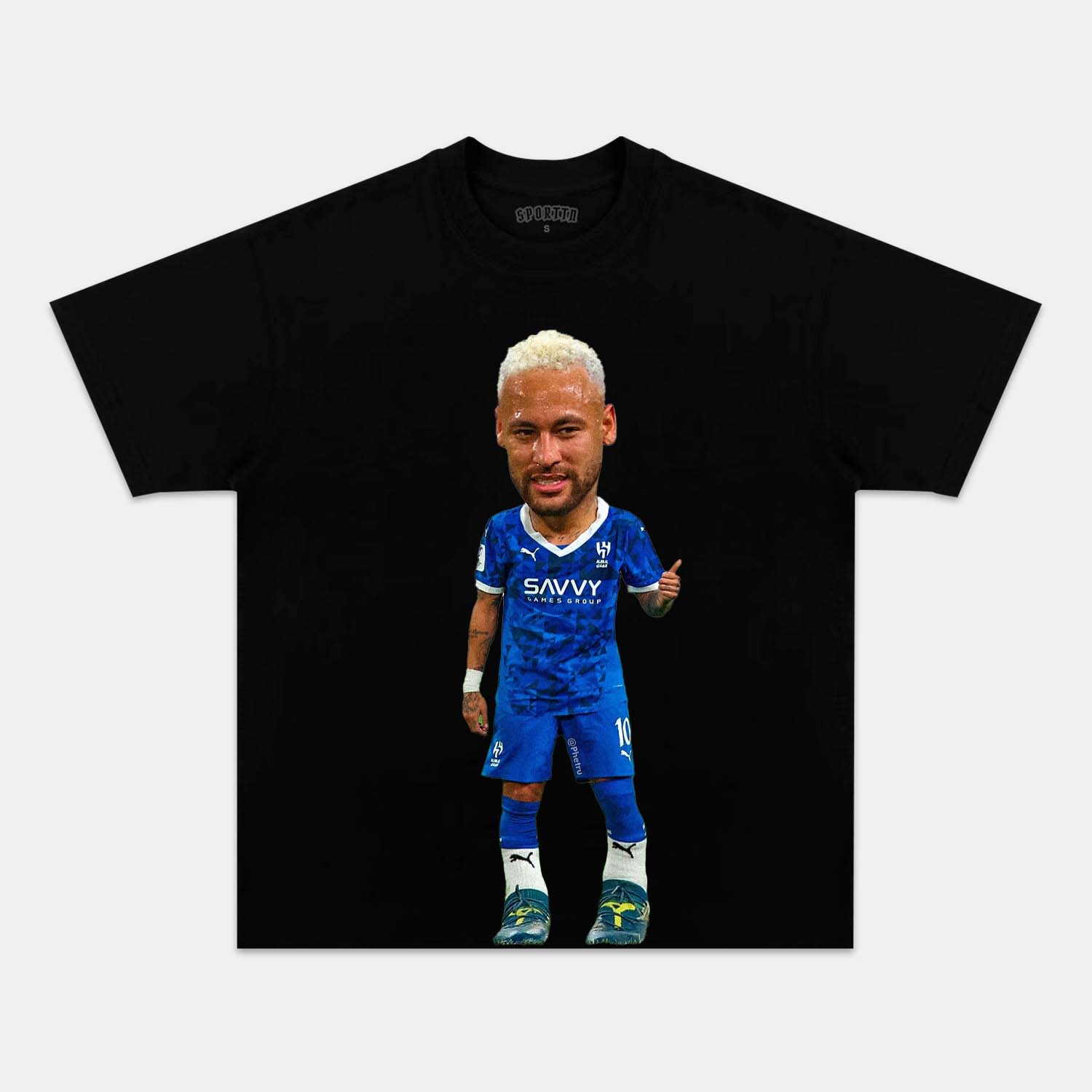 NEYMAR 11.7 TEE - clothing by TeeHivey.com (Image 3)