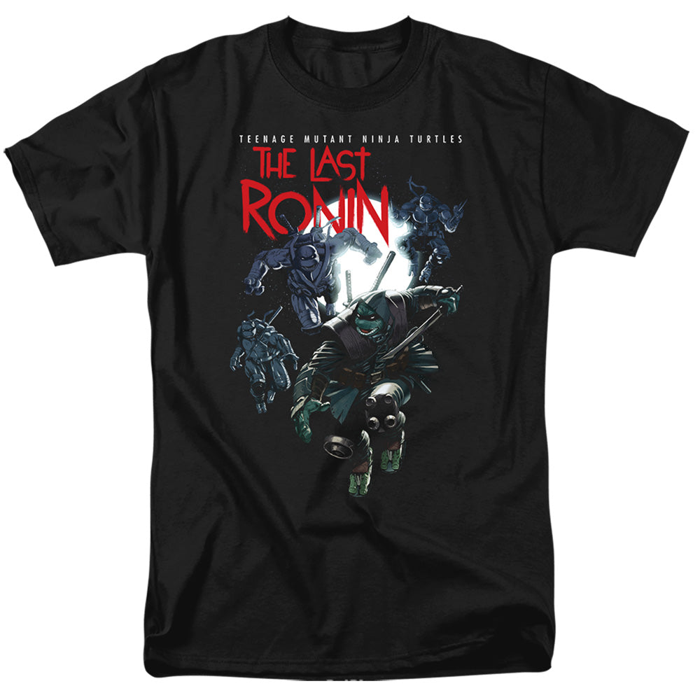 TMNT - Four Turtles Leap - Adult T-Shirt - clothing by TeeHivey.com (Image 1)