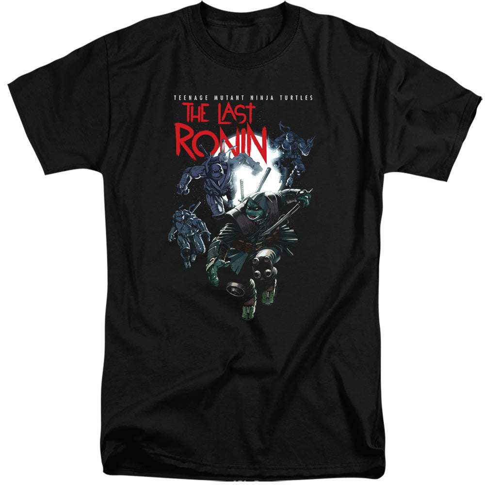 TMNT - Four Turtles Leap - Adult T-Shirt - clothing by TeeHivey.com (Image 2)