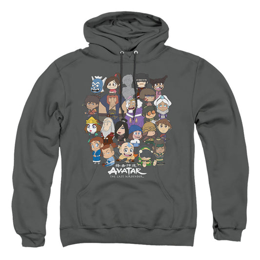 Avatar The Last Airbender Chibi Group Mens Hoodie Charcoal - clothing by TeeHivey.com (Image 1)