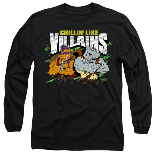 TMNT - Chillin' Like Villains - Adult Long Sleeve T-Shirt - clothing by TeeHivey.com