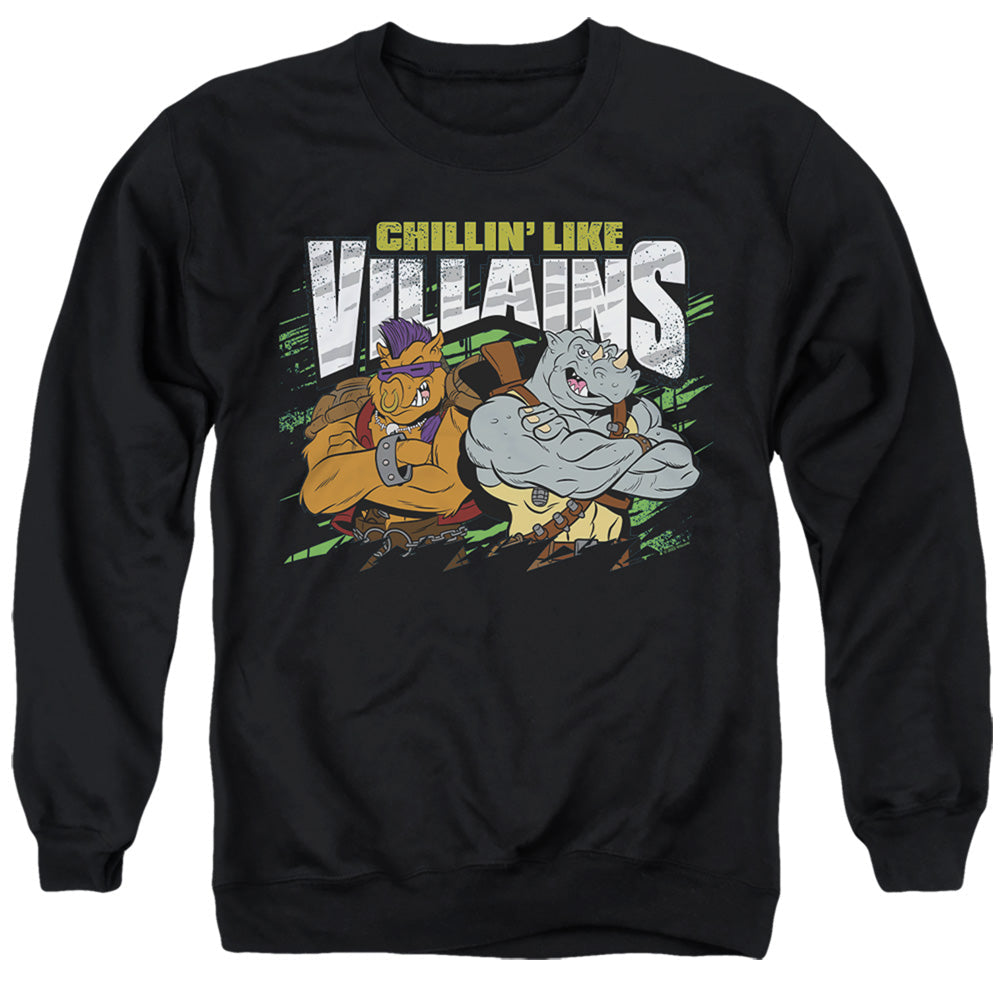 TMNT - Chillin' Like Villains - Adult Sweatshirt - clothing by TeeHivey.com