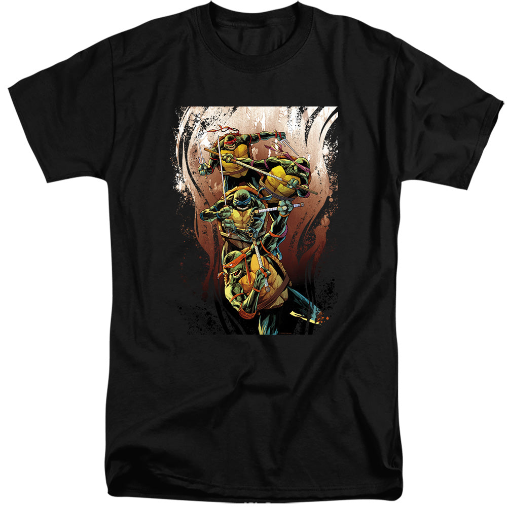 TMNT - Earthy Rainbow Warriors - Adult T-Shirt