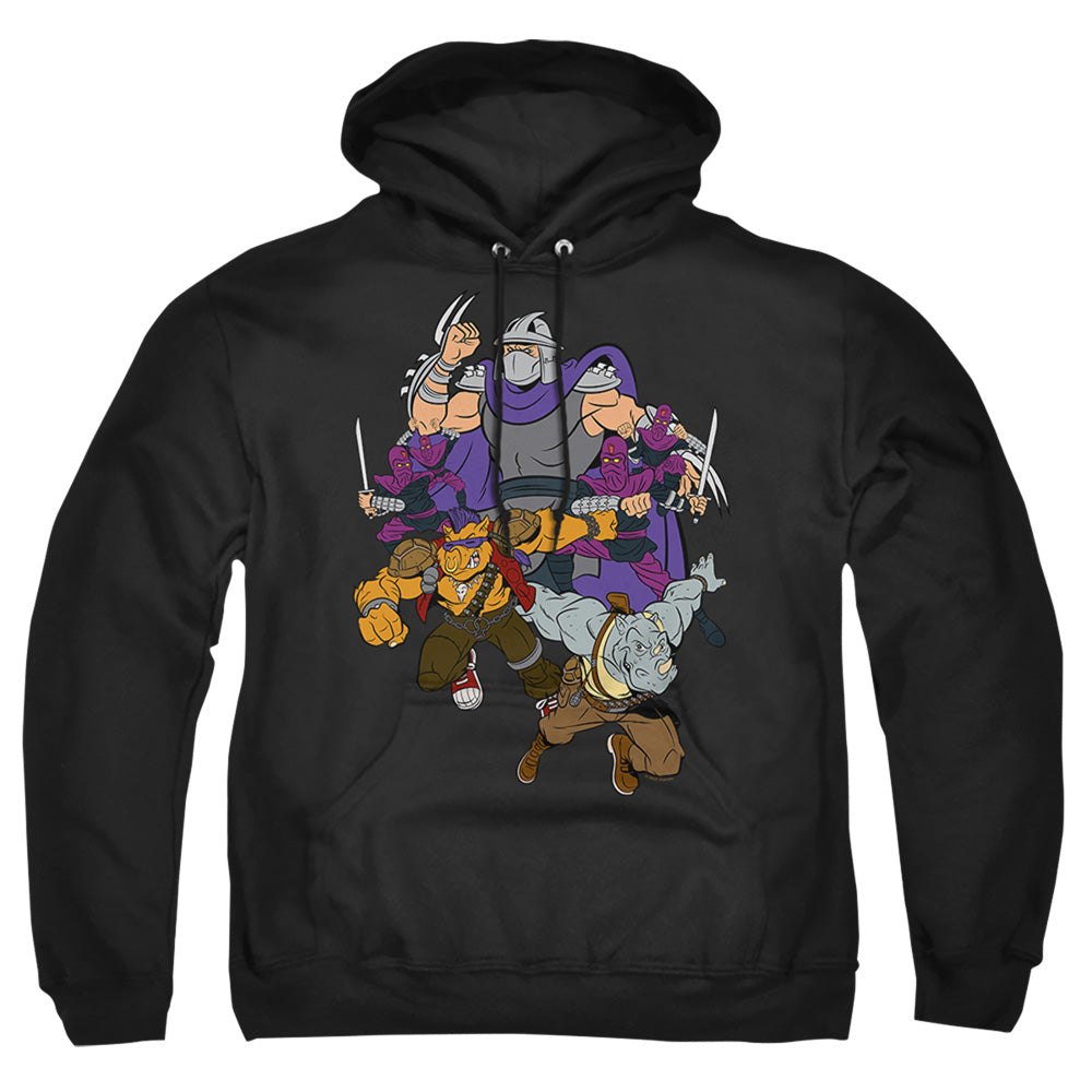TMNT - Shredder And Foot Clan - Adult Pullover Hoodie - clothing by TeeHivey.com