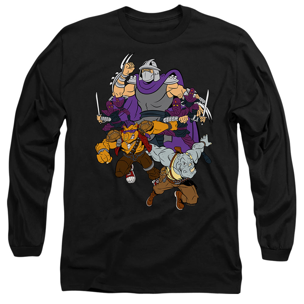 TMNT - Shredder And Foot Clan - Adult Long Sleeve T-Shirt - clothing by TeeHivey.com