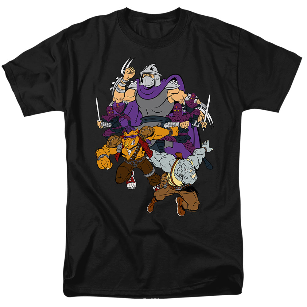 TMNT - Shredder And Foot Clan - Adult T-Shirt - clothing by TeeHivey.com (Image 1)