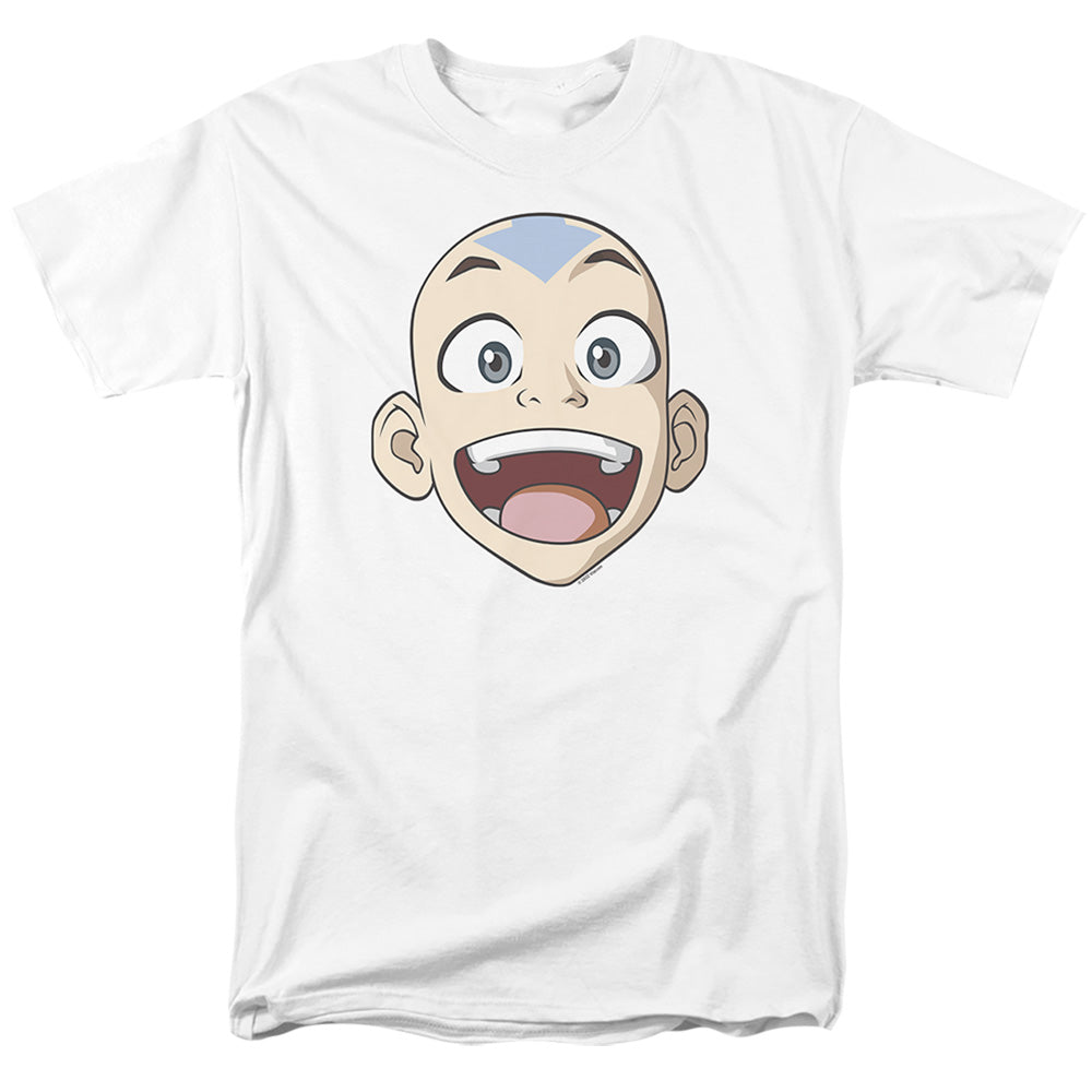 Avatar The Last Airbender - Big Aang Face - Adult Men T-Shirt - clothing by TeeHivey.com
