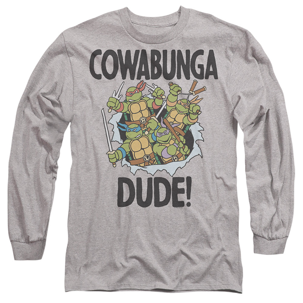 TMNT - Cowabunga Dude - Adult Long Sleeve T-Shirt Style001