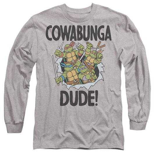 TMNT - Cowabunga Dude - Adult Long Sleeve T-Shirt Style001