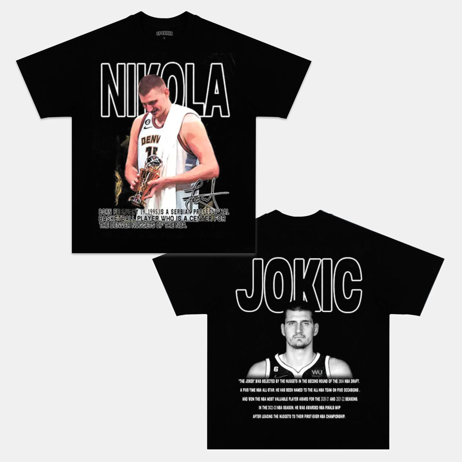 NIKOLA JOKIC  TEEã€€ - clothing by TeeHivey.com (Image 3)