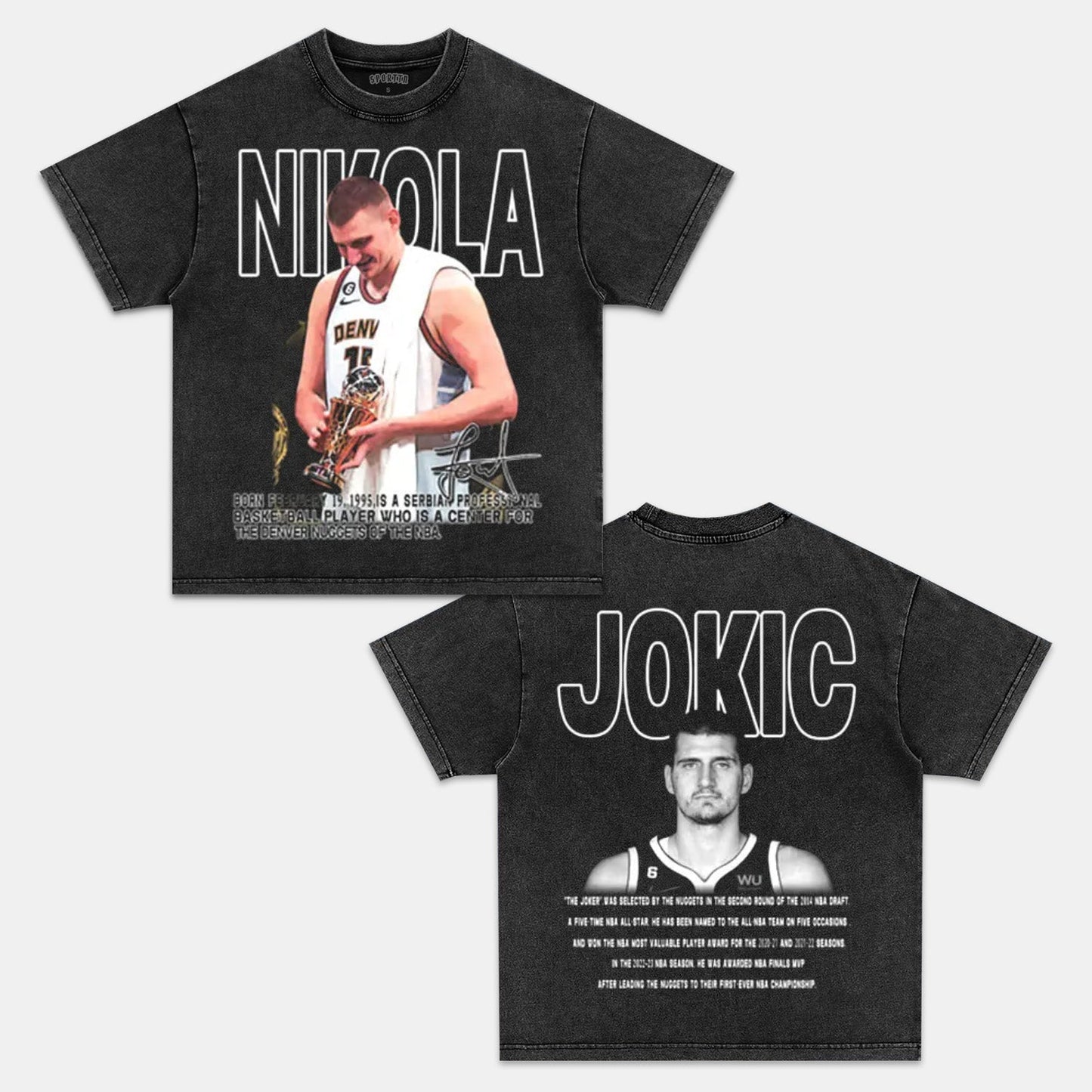 NIKOLA JOKIC  TEEã€€ - clothing by TeeHivey.com (Image 4)