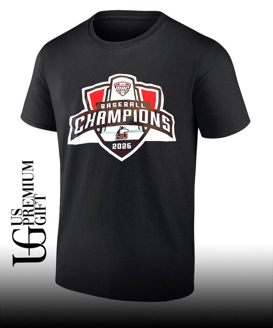 NIU Huskies MAC Baseball Champions 2026 shirt