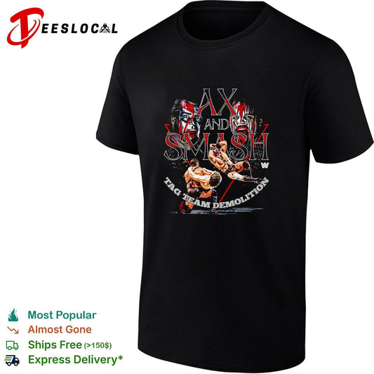 Demolition Ax and Smash wrestling duo poster shirt
