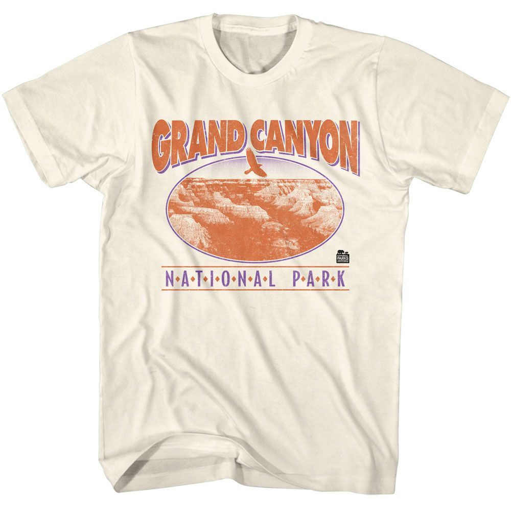 National Parks - 90s Grand Canyon - American Classics - Solid Off-White Adult Short Sleeve T-Shirt - clothing by TeeHivey.com