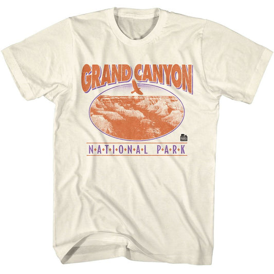 National Parks - 90s Grand Canyon - American Classics - Solid Off-White Adult Short Sleeve T-Shirt - clothing by TeeHivey.com