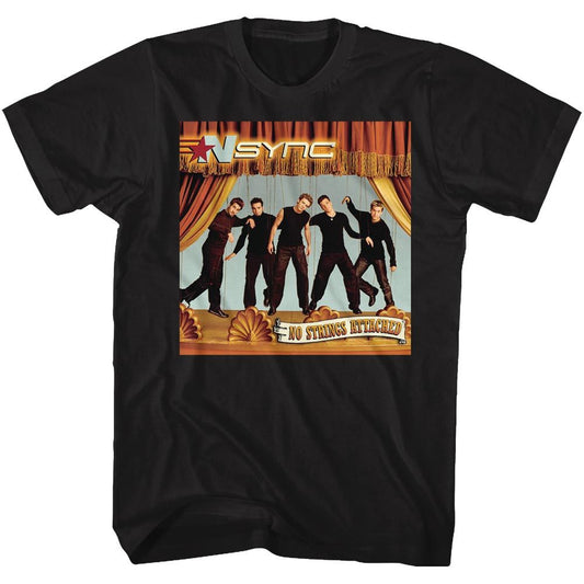 Nsync - No Strings - Short Sleeve - Adult - T-Shirt - clothing by TeeHivey.com