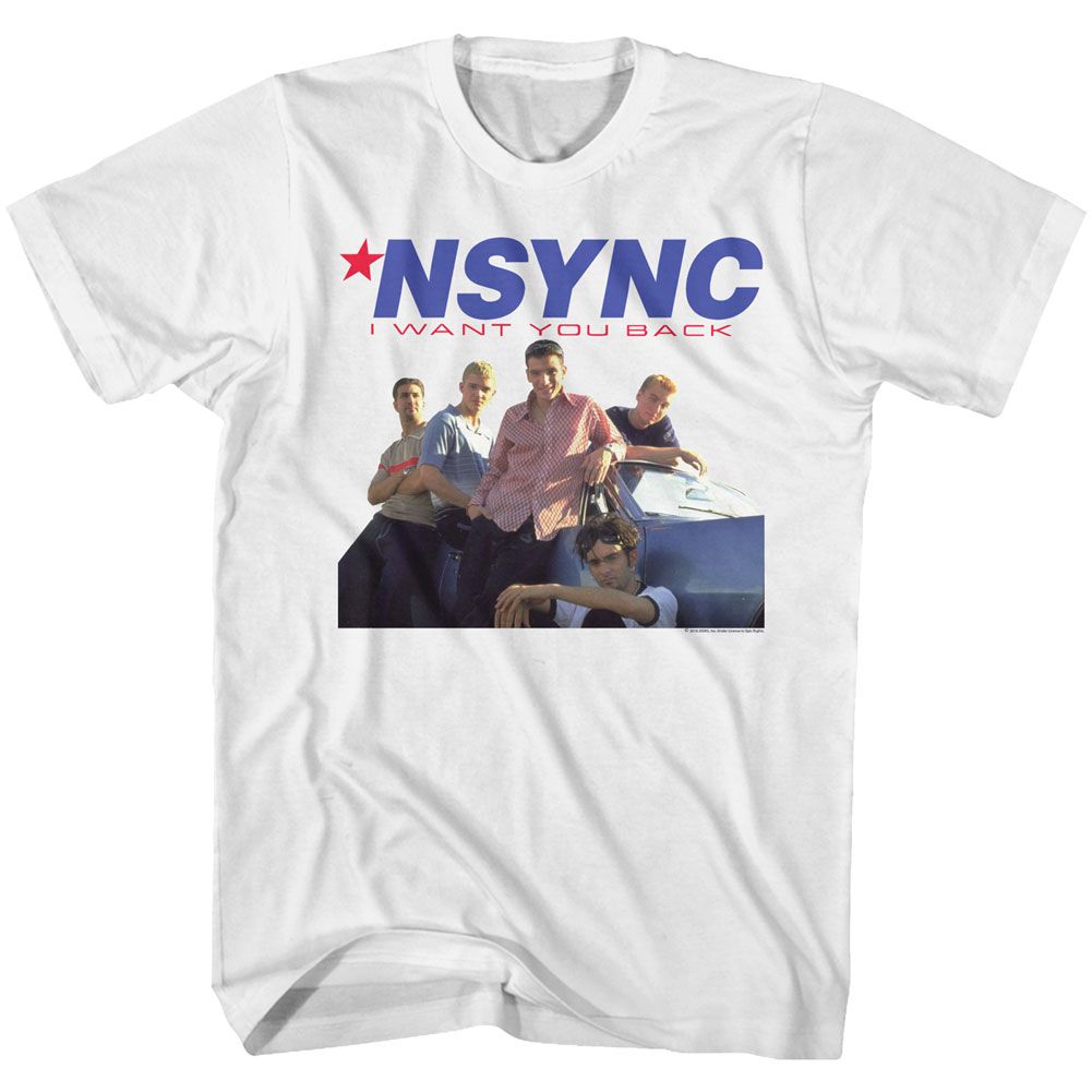 Nsync - Want You Back - Short Sleeve - Adult - T-Shirt - clothing by TeeHivey.com
