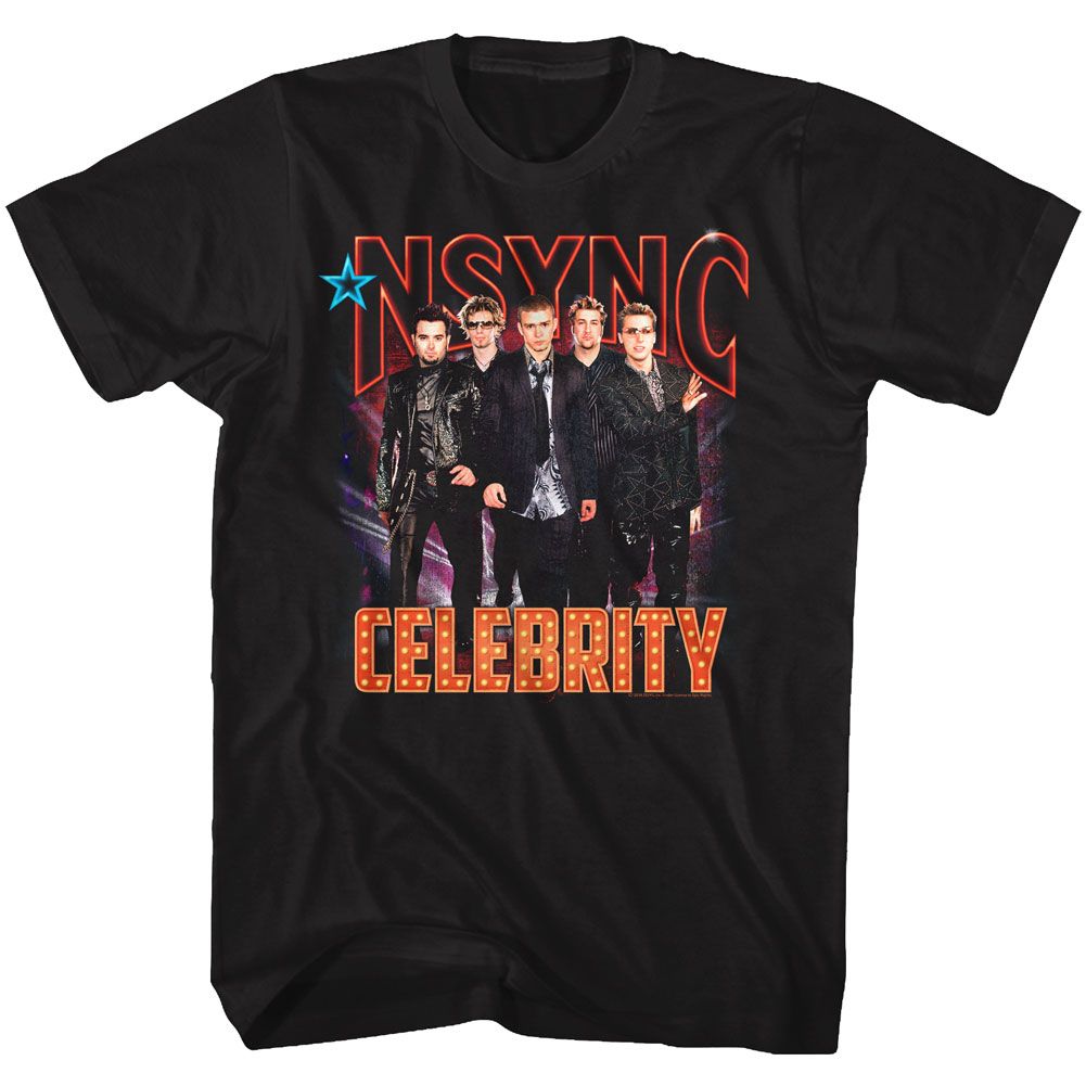 Nsync - Celebrity - Short Sleeve - Adult - T-Shirt - clothing by TeeHivey.com