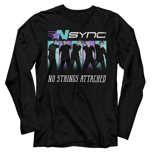 Nsync - Blue Purple - Long Sleeve - Adult - T-Shirt - clothing by TeeHivey.com