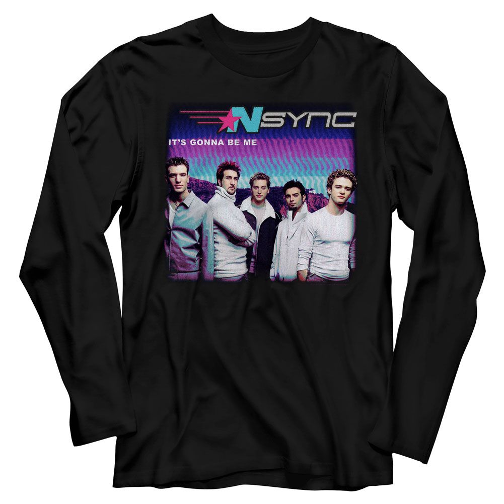 Nsync - Gonna B Me - Long Sleeve - Adult - T-Shirt - clothing by TeeHivey.com