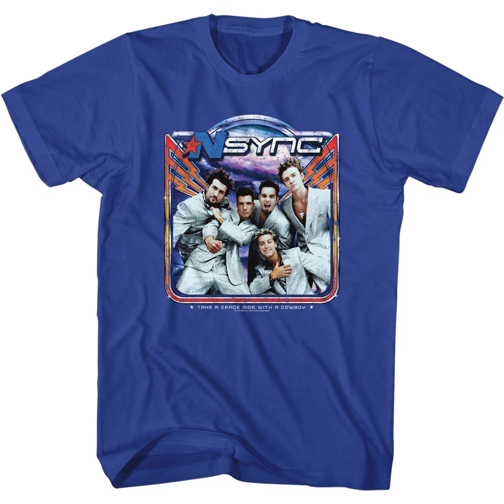 Nsync - Space Ride - Short Sleeve - Adult - T-Shirt - clothing by TeeHivey.com