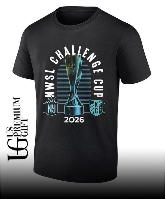 NWSL Challenge Cup 2026 Gotham FC vs Kansas City Current trophy shirt