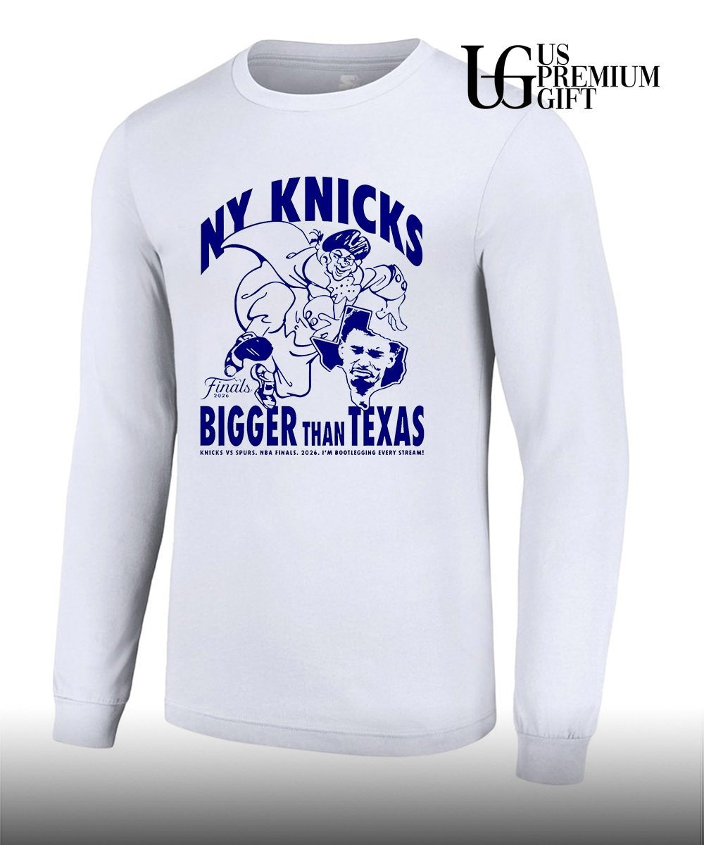 NY Knicks Bigger Than Texas Victor Wembanyama San Antonio Spurs Finals 2026 shirt
